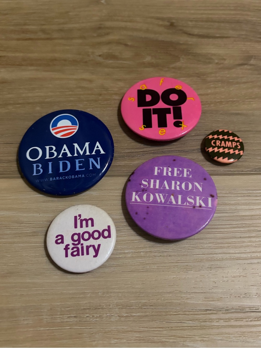 Mixed Lot of Political & Advocacy Buttons 2
